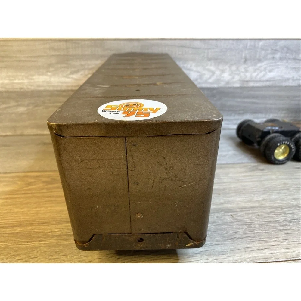 Vtg NYLINT FIRESTONE 18 Wheeler Semi GOLD Radial Express 341-F‎ Pressed Steel
